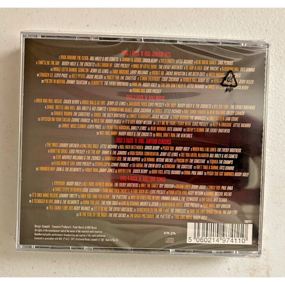 NEW Ultimate Rock ‘n Roll Jukebox 4 CD Set 100 Remastered Original Recordings - Picture 2 of 3